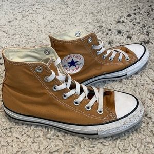 High top CONVERSE Mustard Color
